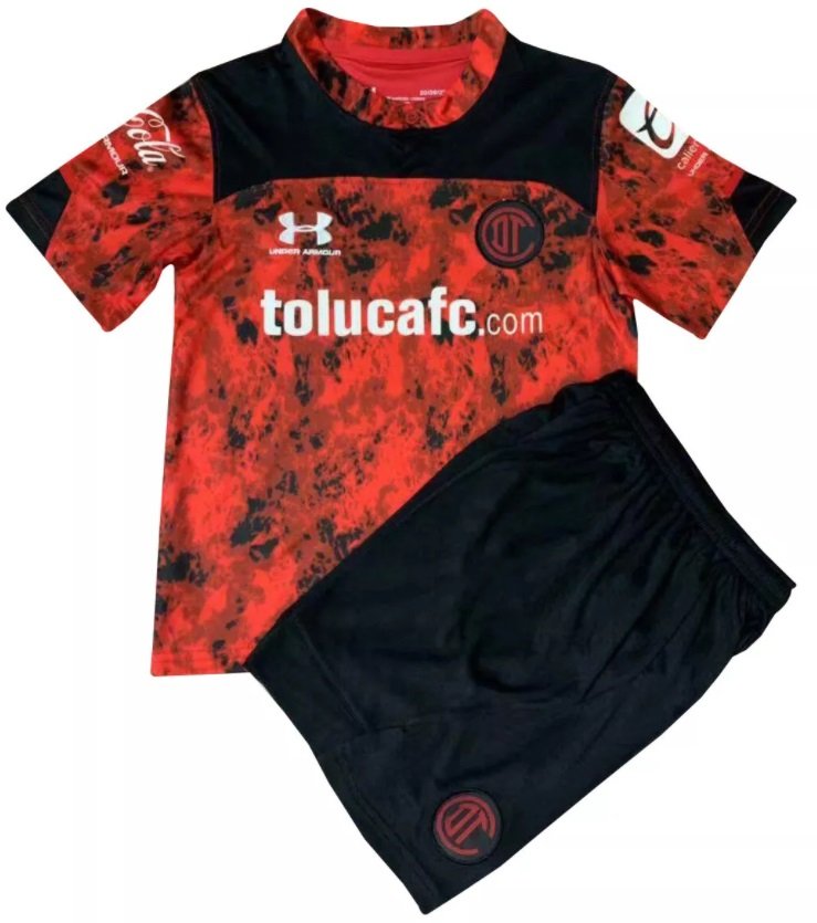 Kit infantil I Toluca 2021 2022 Under Armour oficial